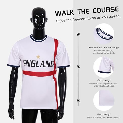 DIBEI Fan Soccer Jersey لـ UEFA Euro 2024 Fan Soccer Jersey - فرنسا وألمانيا وإنجلترا وإسبانيا وكرواتيا والبرتغال in Kuwait