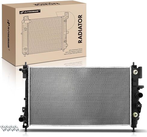 A-Premium Engine Coolant Radiator Assembly with Transmission Oil Cooler Compatible with Cadillac XTS 2013, XTS 2014-2019, 3.6L, Naturally Aspirated, Replace# 2747160 in Saudi Arabia