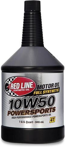 Red Line 42604 10W50 Synthetic Motorcycle Motor Oil - 1 Quart in Saudi Arabia