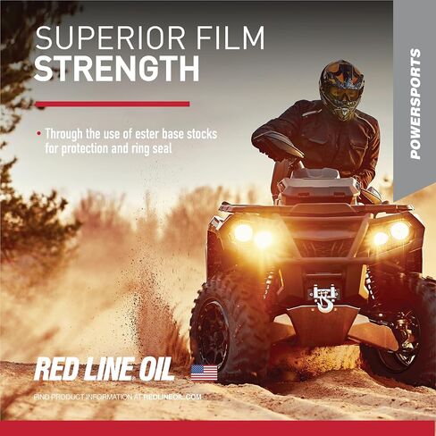 Red Line 42604 10W50 Synthetic Motorcycle Motor Oil - 1 Quart in Saudi Arabia