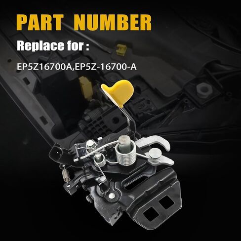 GXARTS Car Engine Front Hood Lock Latch Switch Sensor Assembly EP5Z16700A EP5Z-16700-A DP5Z-16700-A Compatible with Lincoln MKZ 2013-2016 2.0L 3.7L Compatible with Ford Fusion 2013-2016 2.0L 2.5L in Saudi Arabia