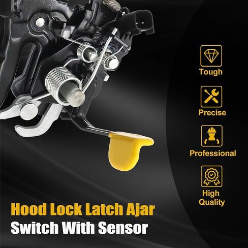 GXARTS Car Engine Front Hood Lock Latch Switch Sensor Assembly EP5Z16700A EP5Z-16700-A DP5Z-16700-A Compatible with Lincoln MKZ 2013-2016 2.0L 3.7L Compatible with Ford Fusion 2013-2016 2.0L 2.5L in Saudi Arabia