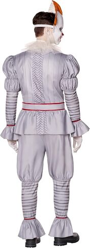 Spirit Halloween It Adult Pennywise Costume | Officially Licensed | Horror | Clown Cosplay | Group in Saudi Arabia