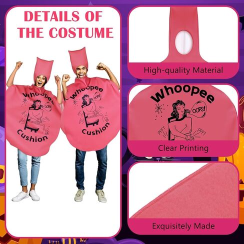Mepase Halloween Plus Woopie سيكون زي وسادة زي مضحك جديد لحفلات الهالوين للرجال والنساء in Saudi Arabia