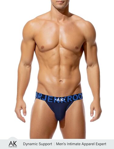 Arjen Kroos Jockstrap Athletic Supporters For Men, Cotton Workout Sport Underwear Jock Strap in Saudi Arabia