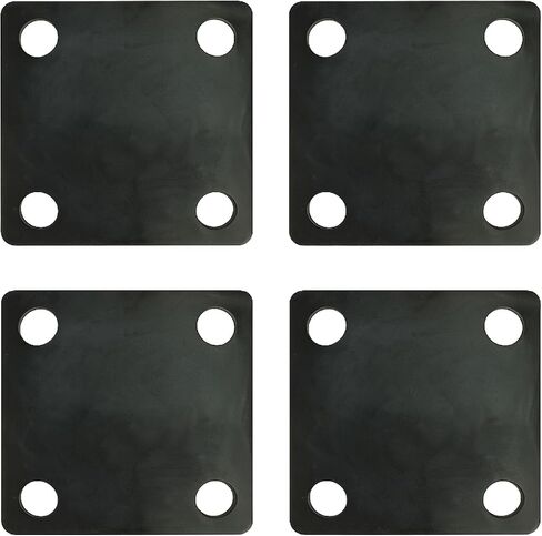 Base Plate Square Corner 8" X 8" X 3/8" - 2 pack in Saudi Arabia