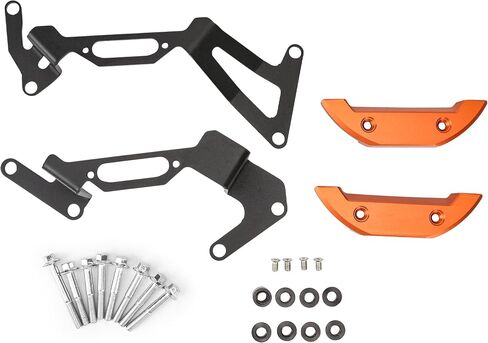 Engine Guard Protector Stator Cover Replacement for KTM Duke 250 390 RC390 2017 2018 2019 Engine Slider Cover Protector (Orange) in Saudi Arabia