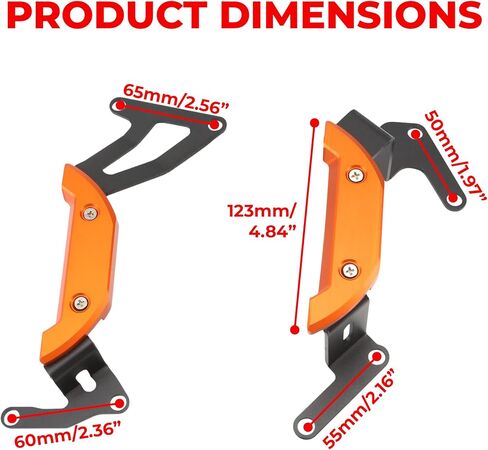 Engine Guard Protector Stator Cover Replacement for KTM Duke 250 390 RC390 2017 2018 2019 Engine Slider Cover Protector (Orange) in Saudi Arabia