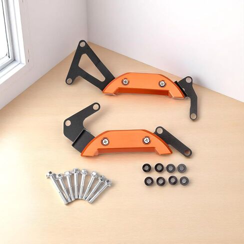 Engine Guard Protector Stator Cover Replacement for KTM Duke 250 390 RC390 2017 2018 2019 Engine Slider Cover Protector (Orange) in Saudi Arabia