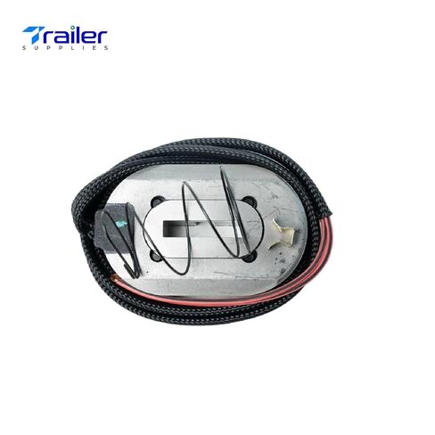 77M-12 - مجموعة استبدال مغناطيس الفرامل الكهربائية المكونة من قطعتين - تناسب مجموعات فرامل المقطورة مقاس 12 بوصة بوزن 7000 رطل (77M-12-2PAC) in Kuwait