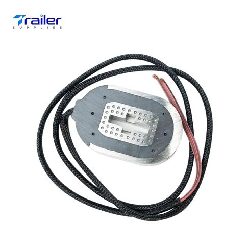 77M-12 - مجموعة استبدال مغناطيس الفرامل الكهربائية المكونة من قطعتين - تناسب مجموعات فرامل المقطورة مقاس 12 بوصة بوزن 7000 رطل (77M-12-2PAC) in Kuwait