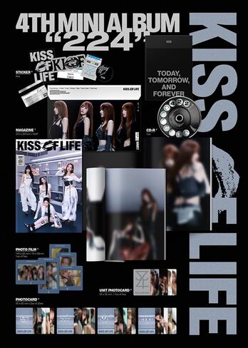 Kiss Of Life 224 4th Mini Album (Magazine Ver.) in Saudi Arabia