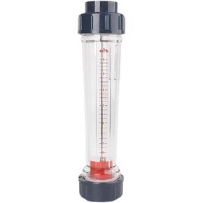 LZS-15 Flow Meter Plastic Tube Rotameter for Liquid Measurement Water Treatment Equipment(LZS-15 80-800L-h,Female Thread) in Saudi Arabia