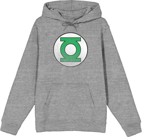 Bioworld Green Lantern Logo Adult Long Sleeve Hoodie in Saudi Arabia