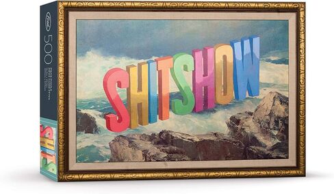 Genuine Fred Shitshow by Wayne White, 500 Piece Puzzle, Multicolored (5280376) in Kuwait