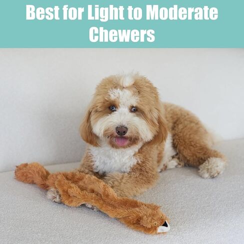 SPOT Skinneeez | Stuffless Dog Toy with Squeaker For All Dogs | Tug-Of-War Toy For Small and Large Breeds | 17" | Chicken Design | By Ethical Pet in Saudi Arabia