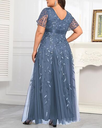 Plus Size Wedding Dress Bride White Women Bridal Shower Formal Long Elegant Sparkly Simple Prom Gowns with Sleeve 2024 in Kuwait