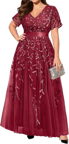 Plus Size Wedding Dress Bride White Women Bridal Shower Formal Long Elegant Sparkly Simple Prom Gowns with Sleeve 2024 in Kuwait