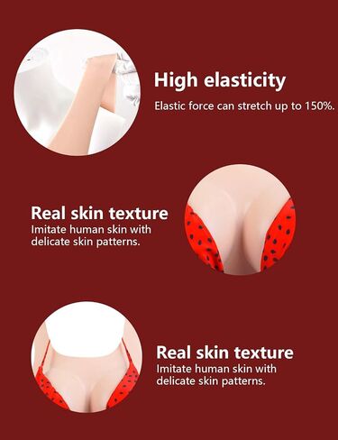 Silicone Breastplate Fake Boobs B-G Cup High Round Collar Hollow back Realistic Fake Breast Plate Forms for Drag Queen in Saudi Arabia