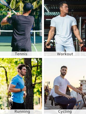 Men’s Active Quick Dry Crew Neck T Shirts | Athletic Running Gym Workout Short Sleeve Tee Tops Bulk in Saudi Arabia