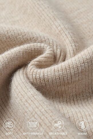 Arach&Cloz Women's Wool Blend V Neck Fall Business Casual Sweater Tops 2025 in Saudi Arabia