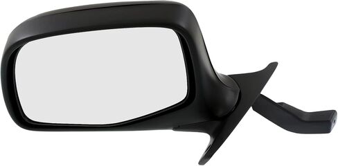 JC Whitney Driver Side Manual Adjust Mirror for Ford F-150 Bronco 1992-1996 Chrome Standard Cab JFD25L in Saudi Arabia