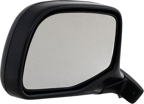 JC Whitney Driver Side Manual Adjust Mirror for Ford F-150 Bronco 1992-1996 Chrome Standard Cab JFD25L in Saudi Arabia