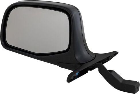 JC Whitney Driver Side Manual Adjust Mirror for Ford F-150 Bronco 1992-1996 Chrome Standard Cab JFD25L in Saudi Arabia