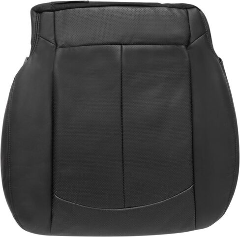 GXARTS Passenger Side Bottom Replacement Perforated Leather Seat Cover Black Compatible with Infiniti G37 2008 2009 2010 2011 2013 in Saudi Arabia