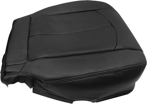 GXARTS Passenger Side Bottom Replacement Perforated Leather Seat Cover Black Compatible with Infiniti G37 2008 2009 2010 2011 2013 in Saudi Arabia