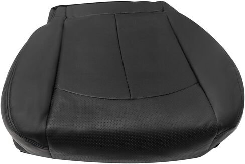 GXARTS Passenger Side Bottom Replacement Perforated Leather Seat Cover Black Compatible with Infiniti G37 2008 2009 2010 2011 2013 in Saudi Arabia