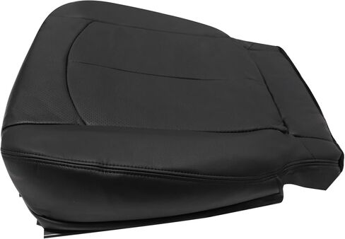 GXARTS Passenger Side Bottom Replacement Perforated Leather Seat Cover Black Compatible with Infiniti G37 2008 2009 2010 2011 2013 in Saudi Arabia