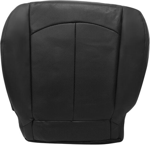 GXARTS Passenger Side Bottom Replacement Perforated Leather Seat Cover Black Compatible with Infiniti G37 2008 2009 2010 2011 2013 in Saudi Arabia