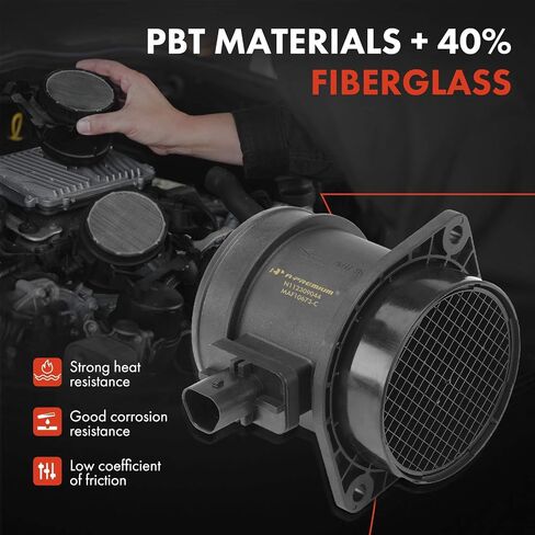 A-Premium Mass Air Flow Sensor Compatible with Volvo S60 2012, with Housing, 2.5L in Saudi Arabia