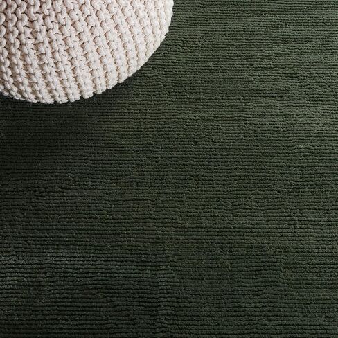 SAFAVIEH Revive Collection Area Rug - 9' x 12', Green, Solid Design, Non-Shedding & Easy Care, Ideal for High Traffic Areas in Living Room, Bedroom (REV102Y) in Saudi Arabia