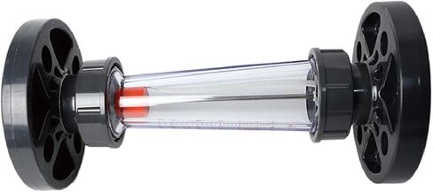 LZS-15 Flow Meter Plastic Tube Rotameter for Liquid Measurement Water Treatment Equipment(LZS-15 80-800L-h,Female Thread) in Saudi Arabia