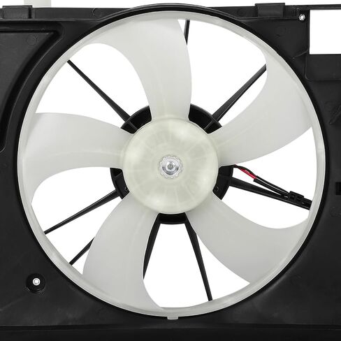 ECCPP Air Conditioning A/C Condenser Compatible with 2014-2019 for Toyota for Corolla, Replace 623160 Cooling Fan;163630T020, Radiator Cooling Fan Assembly in Saudi Arabia