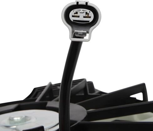 ECCPP Air Conditioning A/C Condenser Compatible with 2014-2019 for Toyota for Corolla, Replace 623160 Cooling Fan;163630T020, Radiator Cooling Fan Assembly in Saudi Arabia