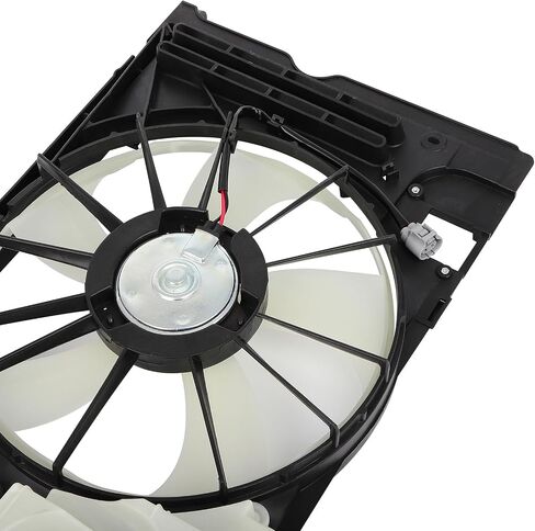 ECCPP Air Conditioning A/C Condenser Compatible with 2014-2019 for Toyota for Corolla, Replace 623160 Cooling Fan;163630T020, Radiator Cooling Fan Assembly in Saudi Arabia