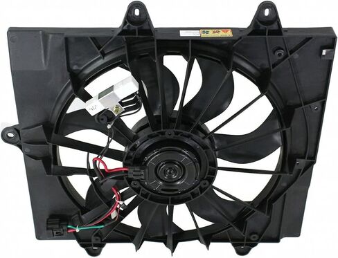 For Chrysler PT Cruiser Radiator and A/C Condenser Fan Assembly 2004 2005 w/Turbo For CH3115144 | 5127726AA in Saudi Arabia