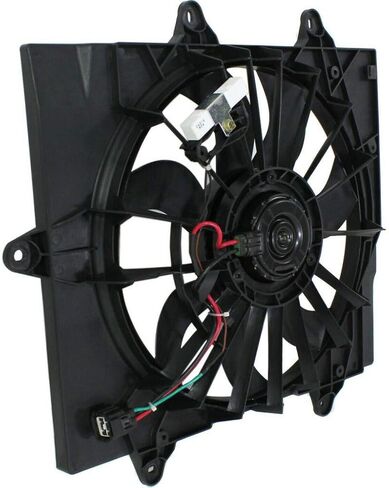 For Chrysler PT Cruiser Radiator and A/C Condenser Fan Assembly 2004 2005 w/Turbo For CH3115144 | 5127726AA in Saudi Arabia