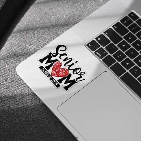 3Pcs Senior Mom Class of 2026 Sticker, Graduation Sticker, Class of 2026 Stickers, Grad Bumper Decal, Senior Mom Stickers for Laptop Water Bottle Phone Car Helmet 3" (Normal, 3in) in Saudi Arabia