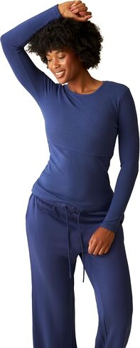 Kindred Bravely Ribbed Long-Sleeve Nursing T-Shirt in Saudi Arabia
