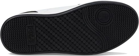 POLO RALPH LAUREN Polo Court II (Big Kid) Black/White 5 Big Kid M in Saudi Arabia