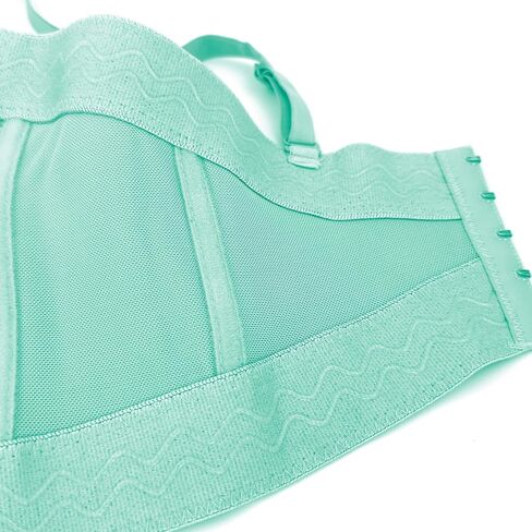 ELLACCI Women’s Sequin Bustier Crop Top Sparkly Glitter Party Tank Tops with Adjustable Straps Green in Saudi Arabia