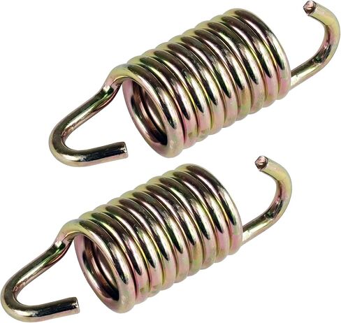 Caltric 2x Exhaust Muffler Spring Compatible with Polaris Ranger 500 2005-2011 / Ranger TM 2005-2006 in Saudi Arabia
