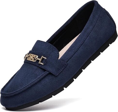 Women's Loafer Shoes Leisure Slip On Work Shoes Comfort Walking Flats in Saudi Arabia