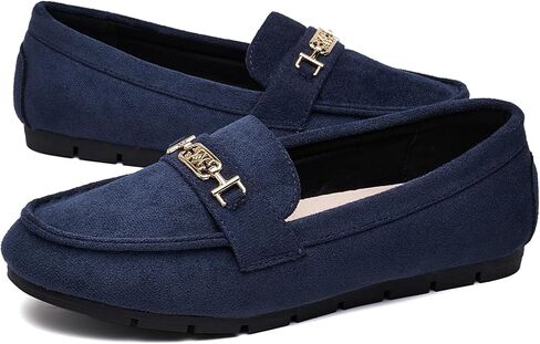 Women's Loafer Shoes Leisure Slip On Work Shoes Comfort Walking Flats in Saudi Arabia