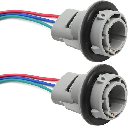 2 Pcs X33302-SR3-A01 3-Wire Front Turn Signal Light Socket, Replacement for Honda Accord Civic CR-V Odyssey 1992-2012, Replacement for Acura CL RDX RL RLX TL 1999-2014 in Saudi Arabia
