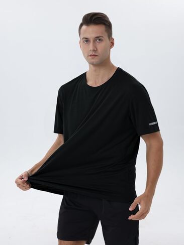 Men's Athletic Running Shirts Performance Athletic Tees for Gym & Workout Moisture Wicking, Breathable & Quick-Dry Shirts in Saudi Arabia